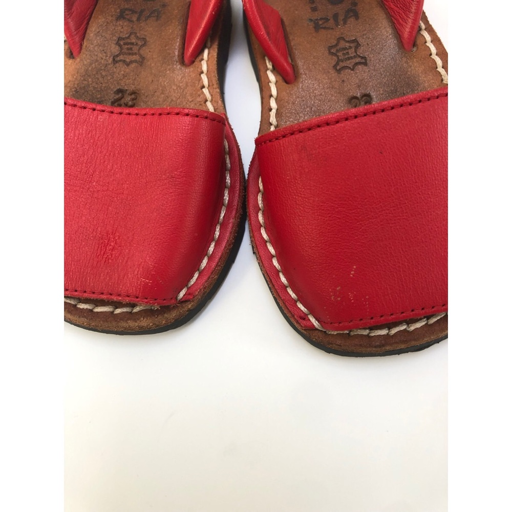 Red Ria Menorca Abarca Sandals - Picture 3 of 8